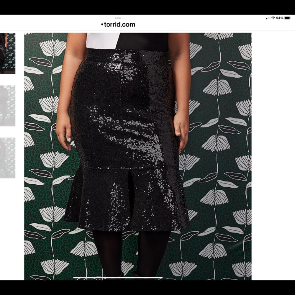 A beautiful sequin Tulip Skirt